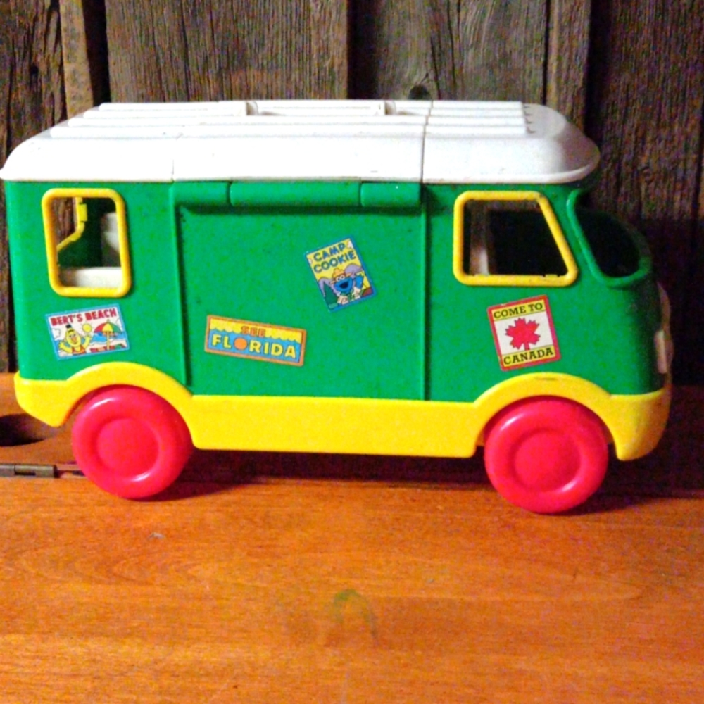 Tyco Sesame Street green van